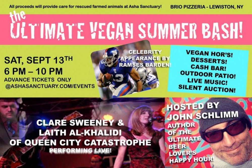 asha sanctuary presents ‘the ultimate vegan summer bash!”